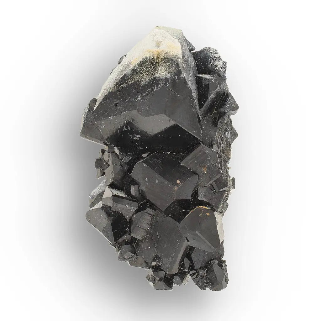 Black Tourmaline with Hyalite Opal from Namibia