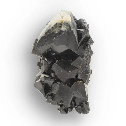 Black Tourmaline with Hyalite Opal from Namibia