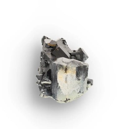 Black Tourmaline with Hyalite Opal from Namibia