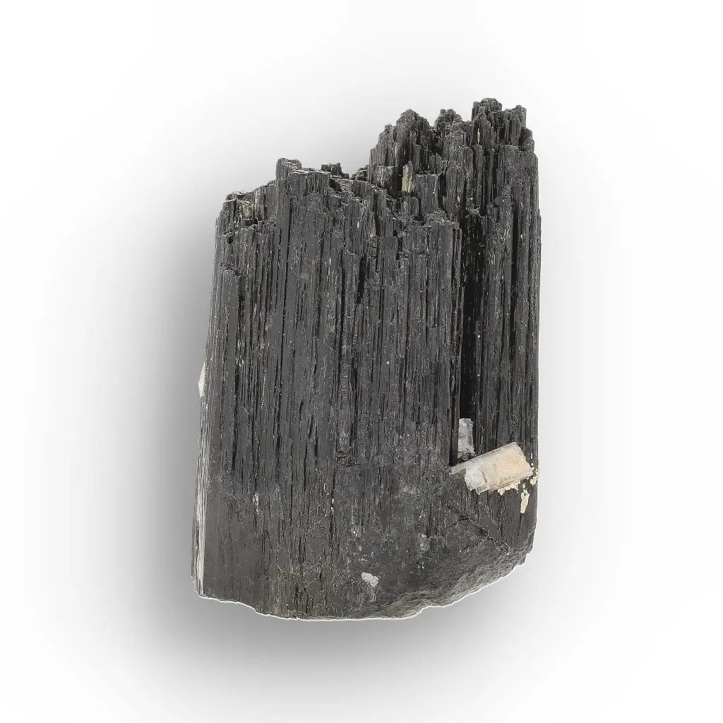 Black Tourmaline with Fluorite & Goshenite from Namibia