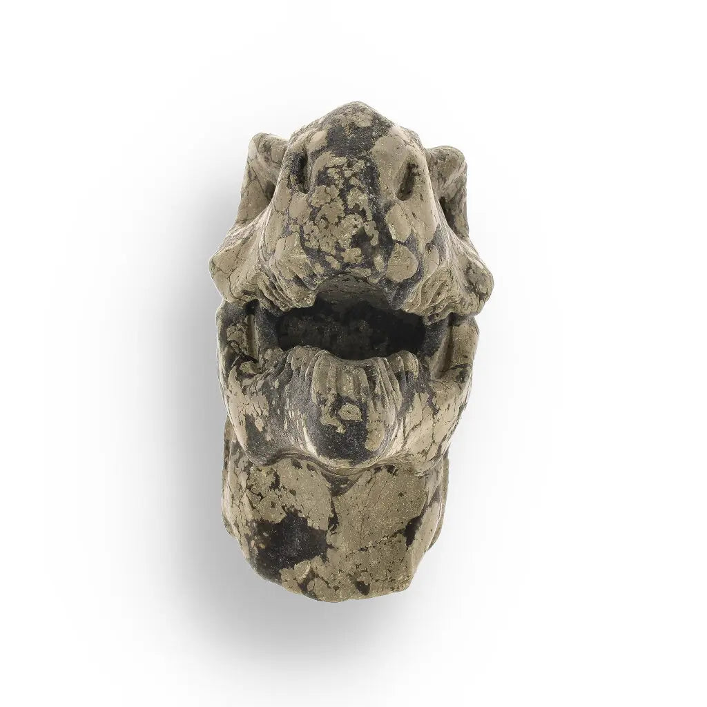Get your T-Rex Golden Beast: Pyrite Head Carving online now or in store at Forever Gems in Franschhoek, South Africa