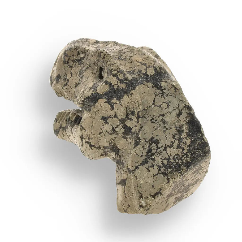 Get your T-Rex Golden Beast: Pyrite Head Carving online now or in store at Forever Gems in Franschhoek, South Africa