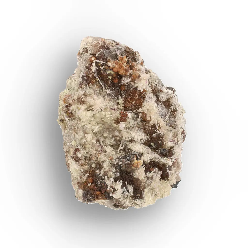 UV-Reactive Hyalite Opal on Matrix from Namibia