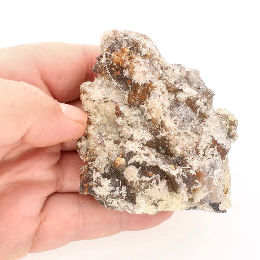 UV-Reactive Hyalite Opal on Matrix from Namibia