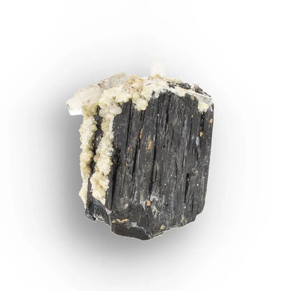 Black Tourmaline with Muscovite & Goshenite from Namibia