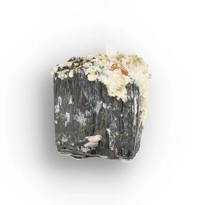 Black Tourmaline with Muscovite & Goshenite from Namibia