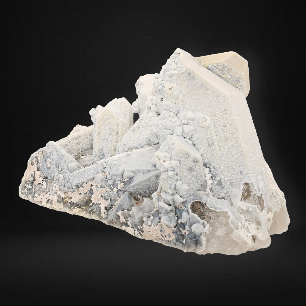 Buy your Calcite Coated Smoky Quartz Cluster online now or in store at Forever Gems in Franschhoek, South Africa