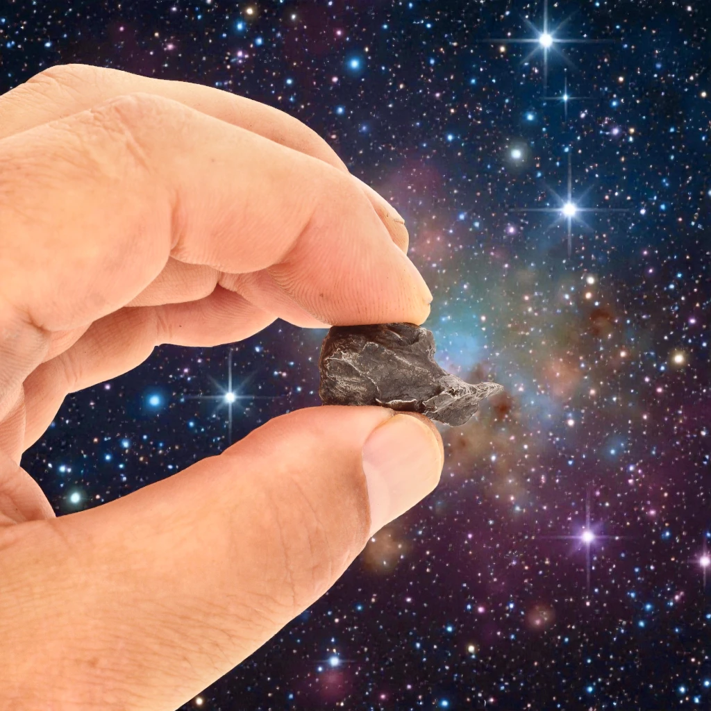 Get your Sikhote-Alin Iron Meteorite Fragment | Authentic Russian Fall online now or in store at Forever Gems in Franschhoek, South Africa