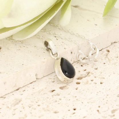 Get your Eclipse Black Onyx Necklace in Sterling Silver online now or in store at Forever Gems in Franschhoek, South Africa