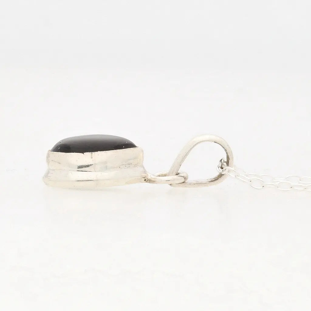 Get your Eclipse Black Onyx Necklace in Sterling Silver online now or in store at Forever Gems in Franschhoek, South Africa