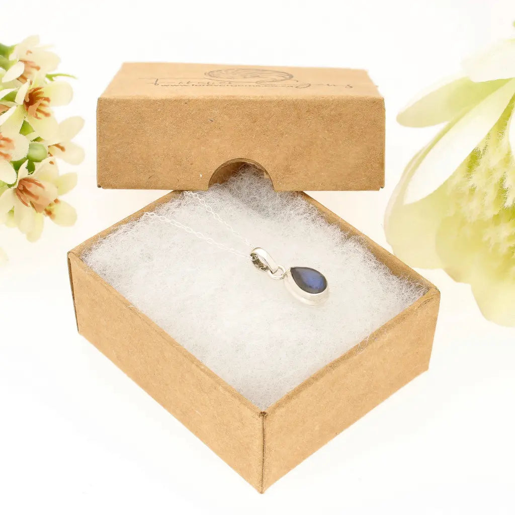 Get your Moonlit Veil Labradorite Necklace in Sterling Silver online now or in store at Forever Gems in Franschhoek, South Africa
