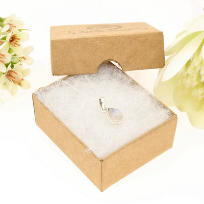 Get your Celestial Whisper Rainbow Moonstone Necklace in Sterling Silver online now or in store at Forever Gems in Franschhoek, South Africa