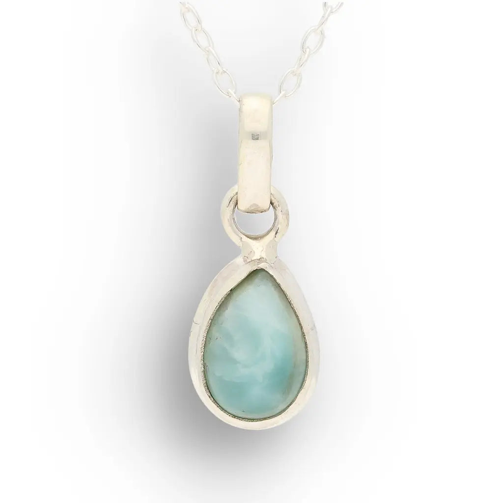 Get your Caribbean Serenity Larimar Necklace in Sterling Silver online now or in store at Forever Gems in Franschhoek, South Africa