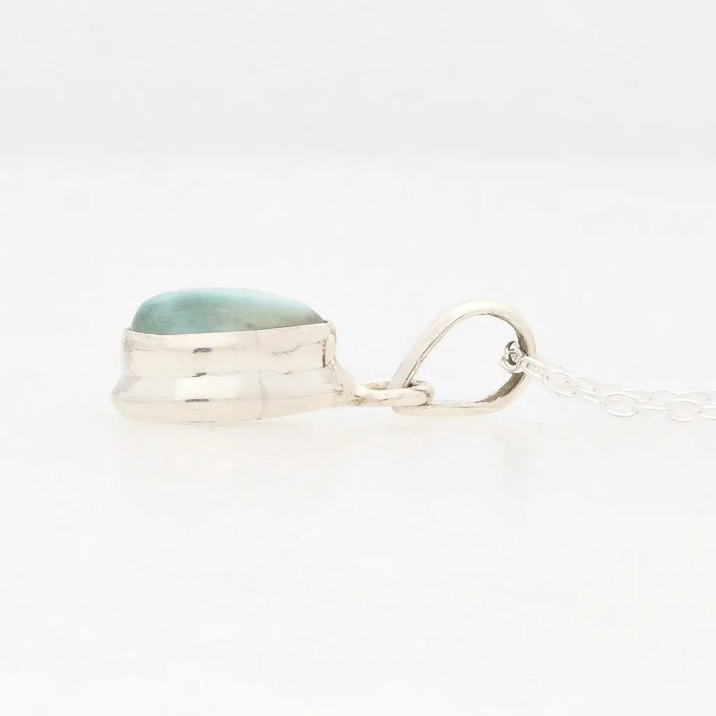 Get your Caribbean Serenity Larimar Necklace in Sterling Silver online now or in store at Forever Gems in Franschhoek, South Africa