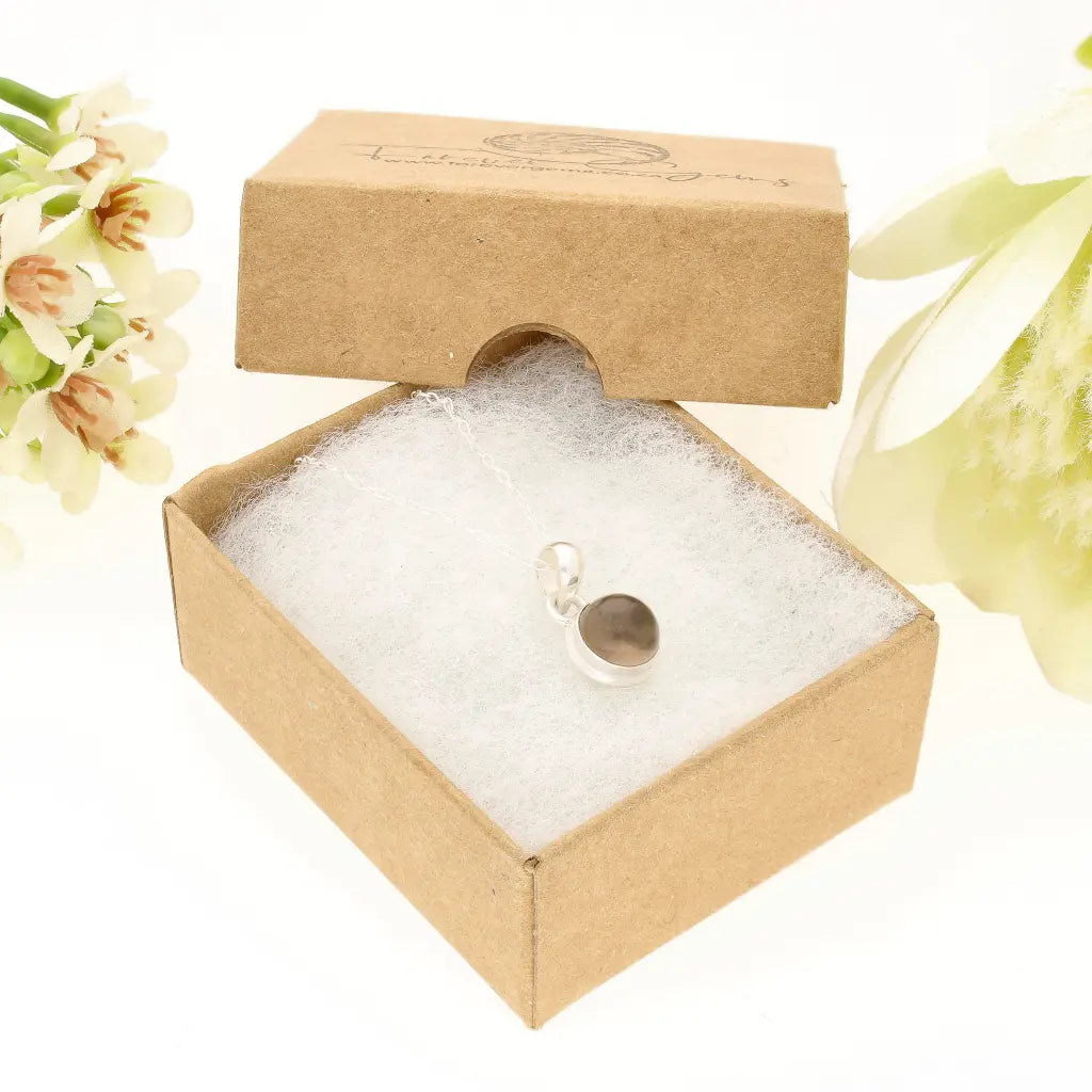 Get your Sterling Silver Smoky Quartz Round Necklace online now or in store at Forever Gems in Franschhoek, South Africa