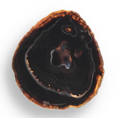Get your Natural Black Agate Slice – Midnight Magic in Stone online now or in store at Forever Gems in Franschhoek, South Africa