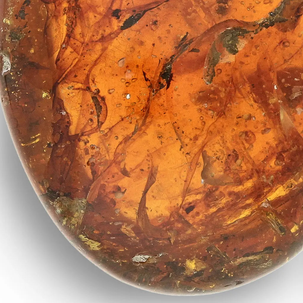 Get your Myanmar Amber Burmite with Abundant Natural Inclusions online now or in store at Forever Gems in Franschhoek, South Africa