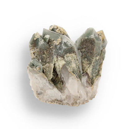 Get your Chlorite Included Quartz Phantom Crystal Cluster online now or in store at Forever Gems in Franschhoek, South Africa