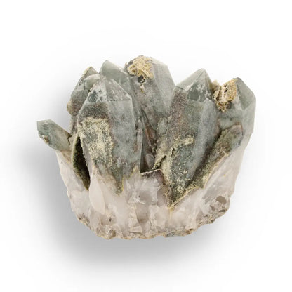 Get your Chlorite Included Quartz Phantom Crystal Cluster online now or in store at Forever Gems in Franschhoek, South Africa