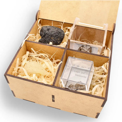 Get your Cosmic Impact Collection - Meteorite & Tektite Gift Box online now or in store at Forever Gems in Franschhoek, South Africa