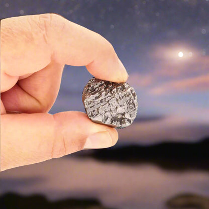 Get your 46g Aletai Meteorite - Historic Altai Region Iron Specimen online now or in store at Forever Gems in Franschhoek, South Africa