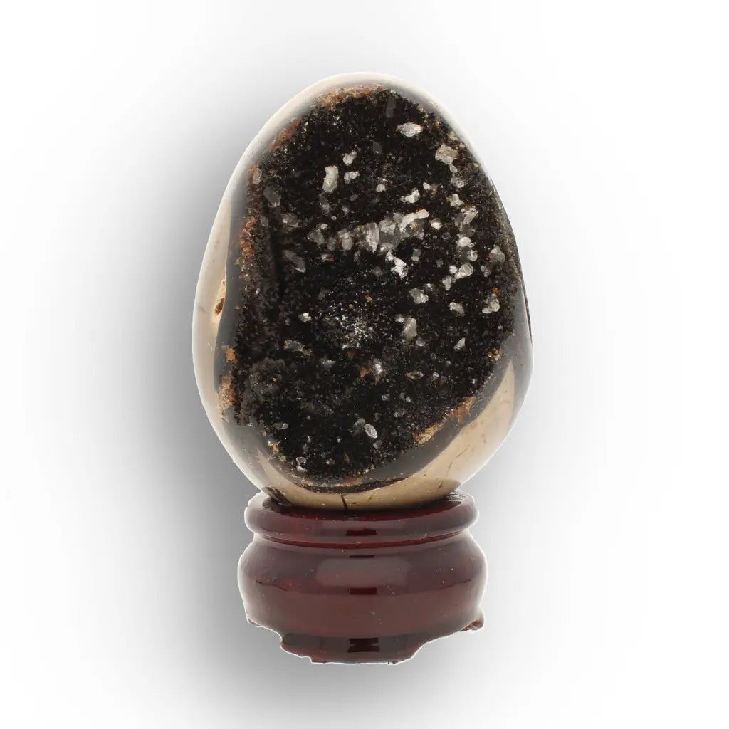 Get your Ancient Septarian Dragon Egg – Natural Crystal from Prehistoric Seas online now or in store at Forever Gems in Franschhoek, South Africa