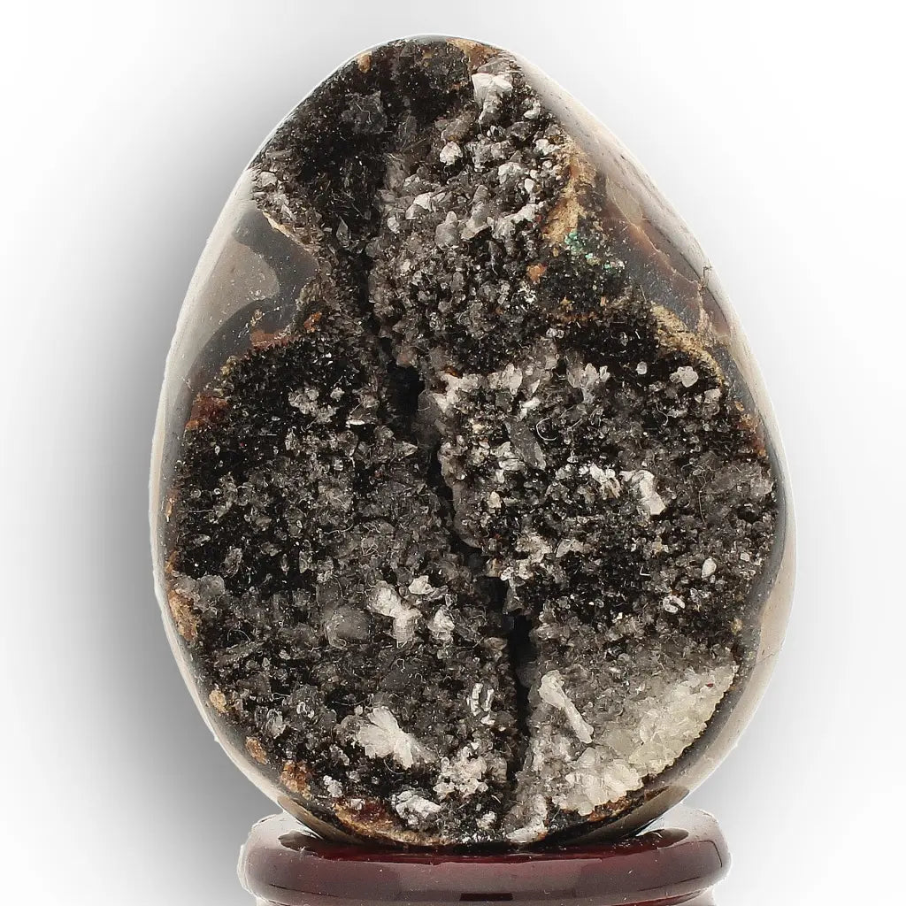 Get your Natural Septarian Dragon Egg Crystal – Earth’s Geological Masterpiece online now or in store at Forever Gems in Franschhoek, South Africa