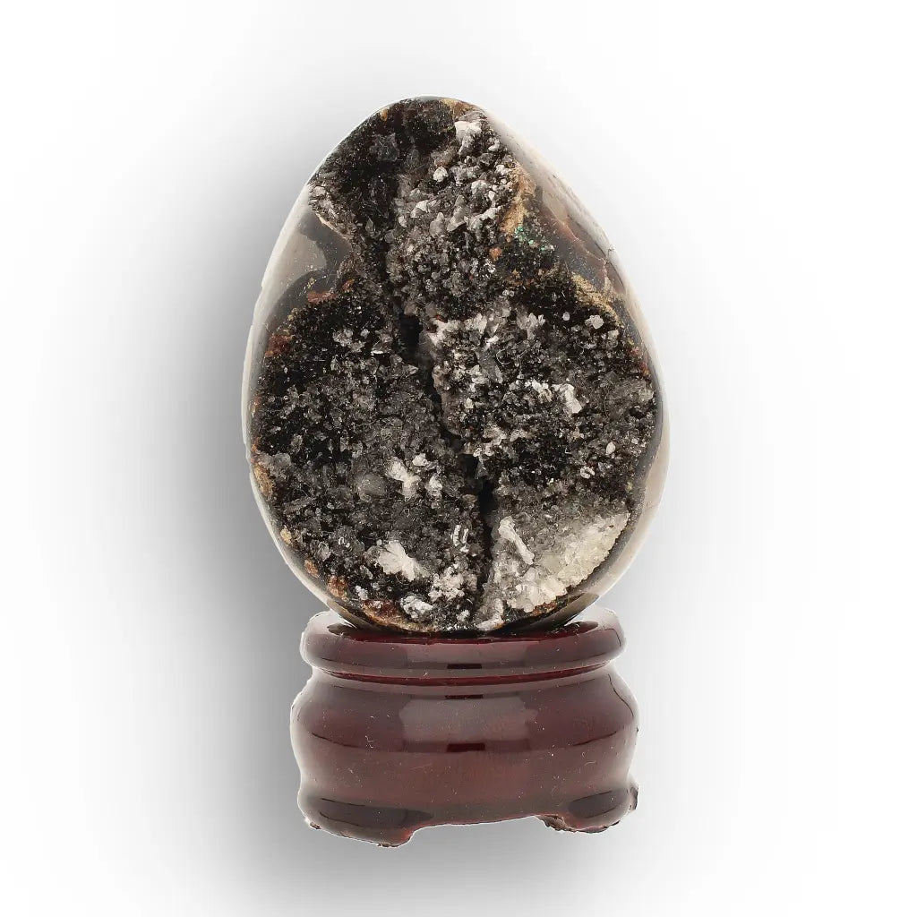 Get your Natural Septarian Dragon Egg Crystal – Earth’s Geological Masterpiece online now or in store at Forever Gems in Franschhoek, South Africa