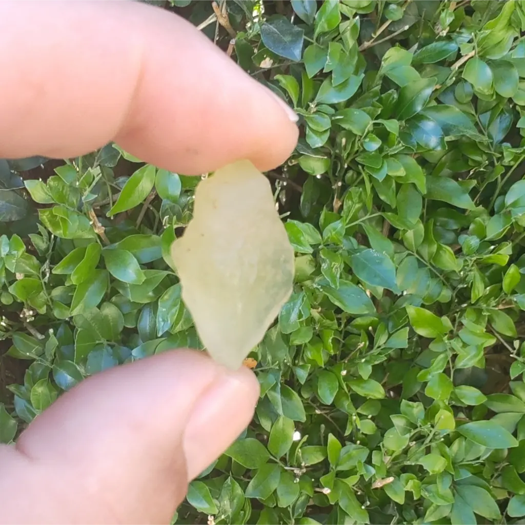 Get your 4g Libyan Desert Glass Premium Tektite Natural High-Vibration Specimen online now or in store at Forever Gems in Franschhoek, South Africa