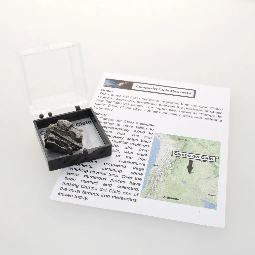 Genuine Campo del Cielo Meteorite Piece