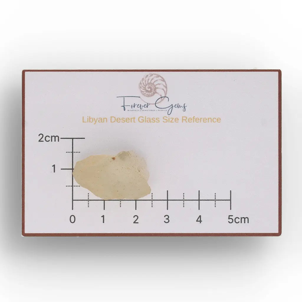 Get your 4.7g Natural Libyan Desert Glass Collector's Specimen online now or in store at Forever Gems in Franschhoek, South Africa