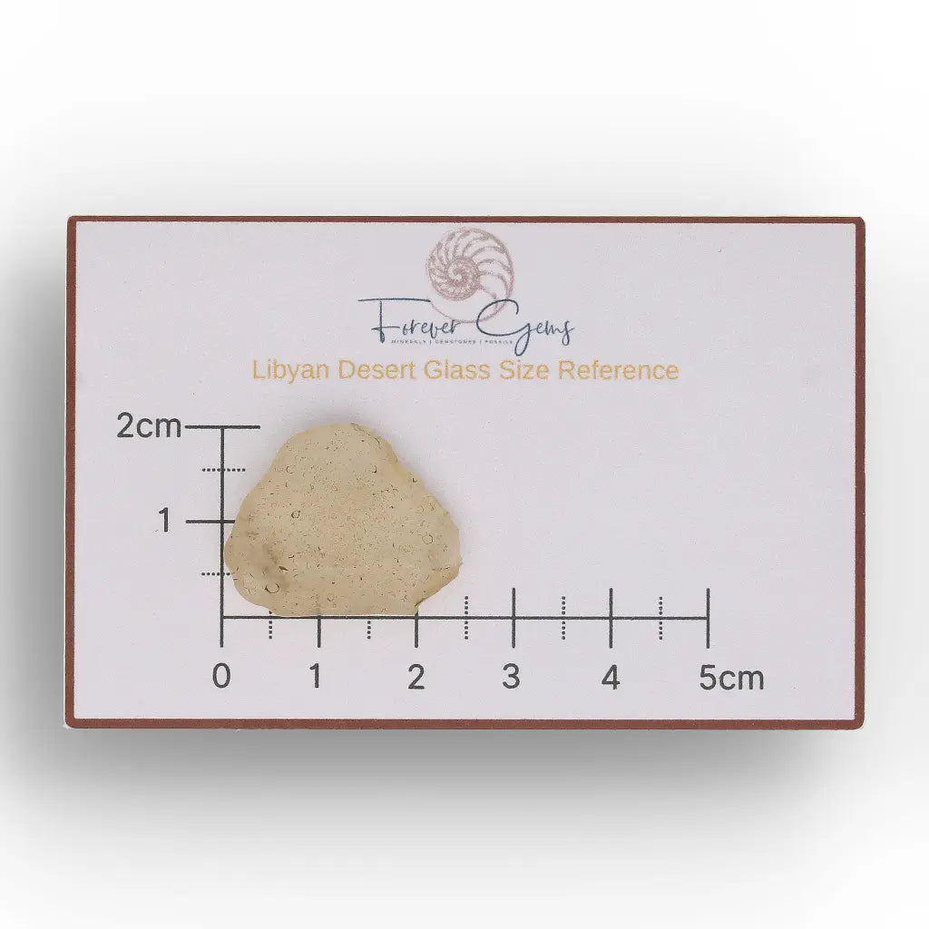Get your 4.0g Natural Libyan Desert Glass Collector's Specimen online now or in store at Forever Gems in Franschhoek, South Africa
