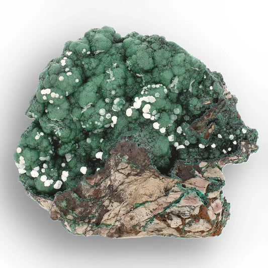 Get your Aragonite on Botryoidal Malachite from the Katanga Copperbelt, DRC online now or in store at Forever Gems in Franschhoek, South Africa