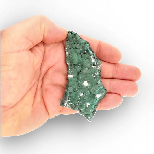 Get your Aragonite on Botryoidal Malachite from the Katanga Copperbelt, DRC online now or in store at Forever Gems in Franschhoek, South Africa