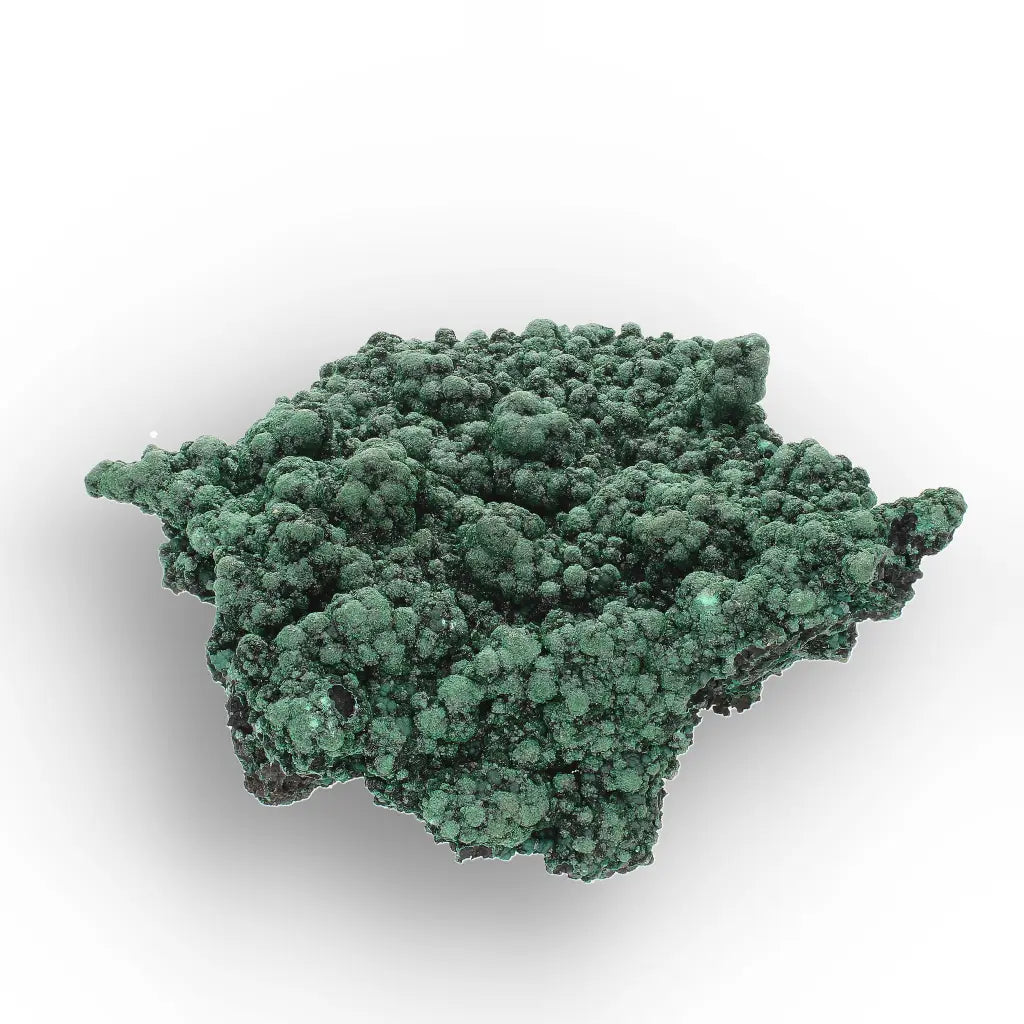 Shiny Botryoidal Malachite from the Katanga Copperbelt, DRC