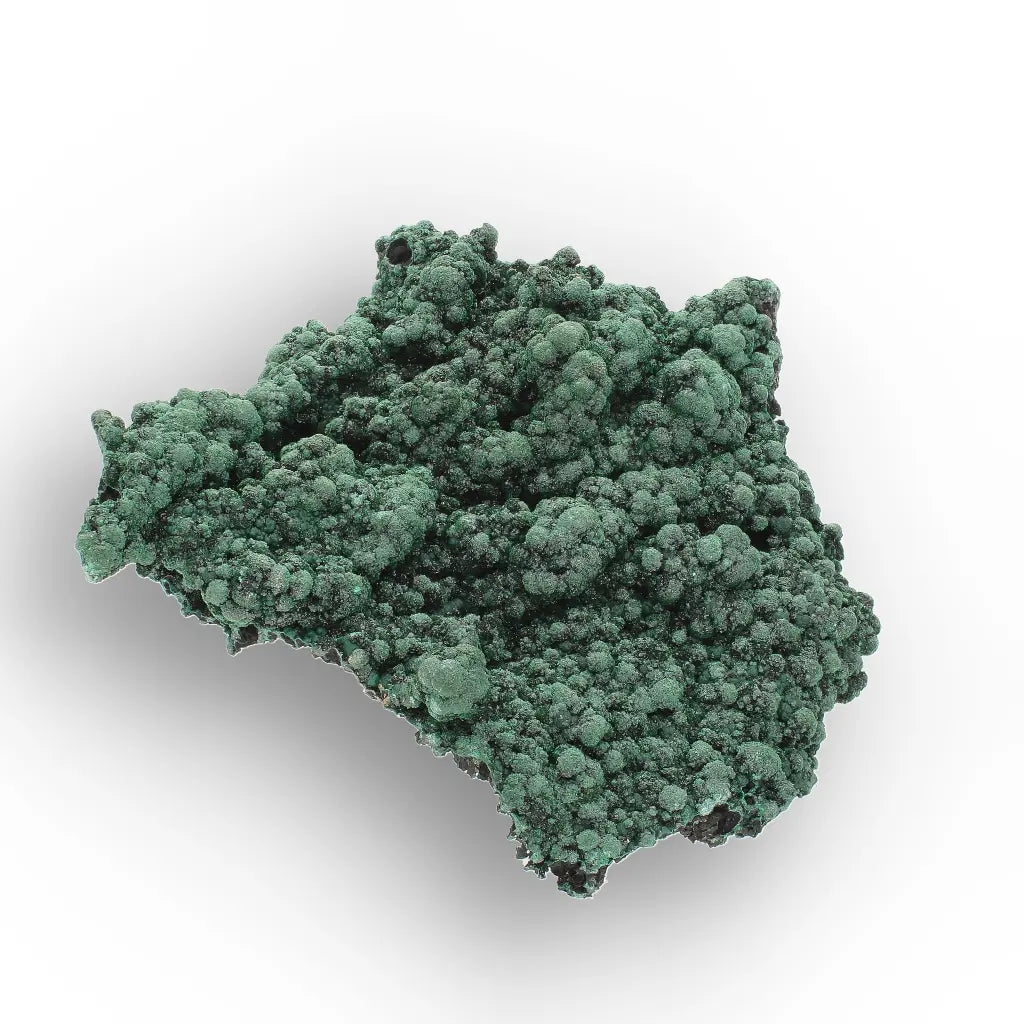 Shiny Botryoidal Malachite from the Katanga Copperbelt, DRC