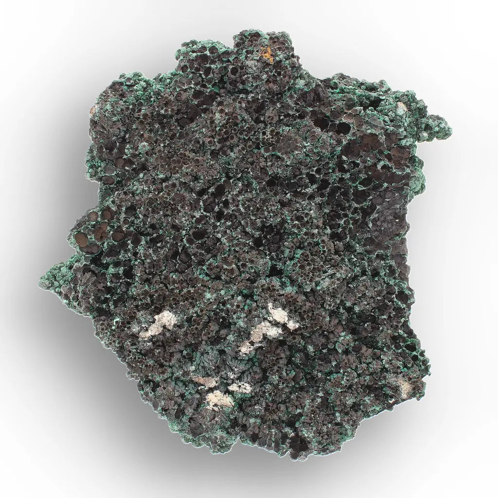 Shiny Botryoidal Malachite from the Katanga Copperbelt, DRC