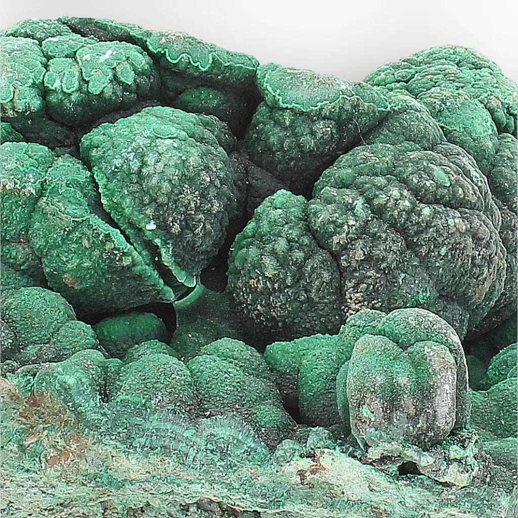 Botryoidal Malachite from the Katanga Copperbelt, DRC