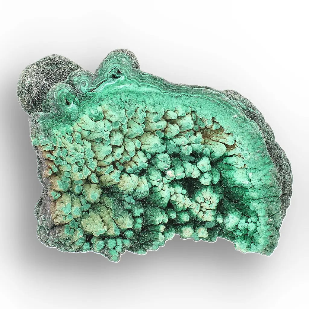 Botryoidal Malachite Specimen from the Katanga Copperbelt, DRC