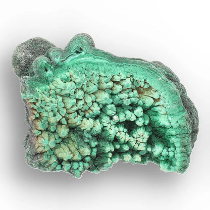 Botryoidal Malachite Specimen from the Katanga Copperbelt, DRC