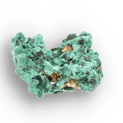 Fibrous Malachite Rosette Specimen from the Katanga Copperbelt, DRC