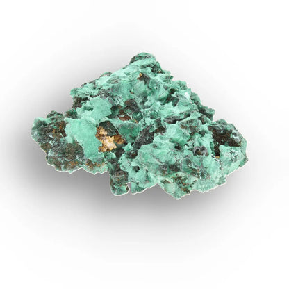 Fibrous Malachite Rosette Specimen from the Katanga Copperbelt, DRC