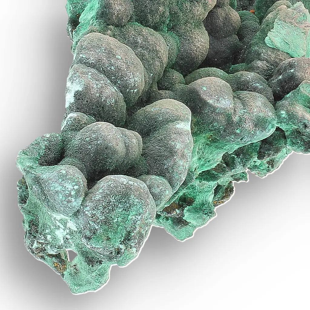 Botryoidal & Fibrous Malachite Specimen from Kolwezi, DRC