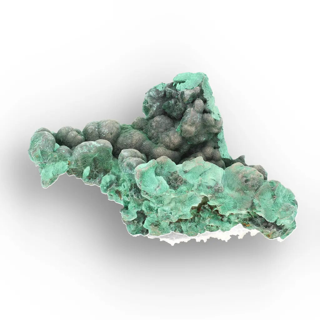 Botryoidal & Fibrous Malachite Specimen from Kolwezi, DRC