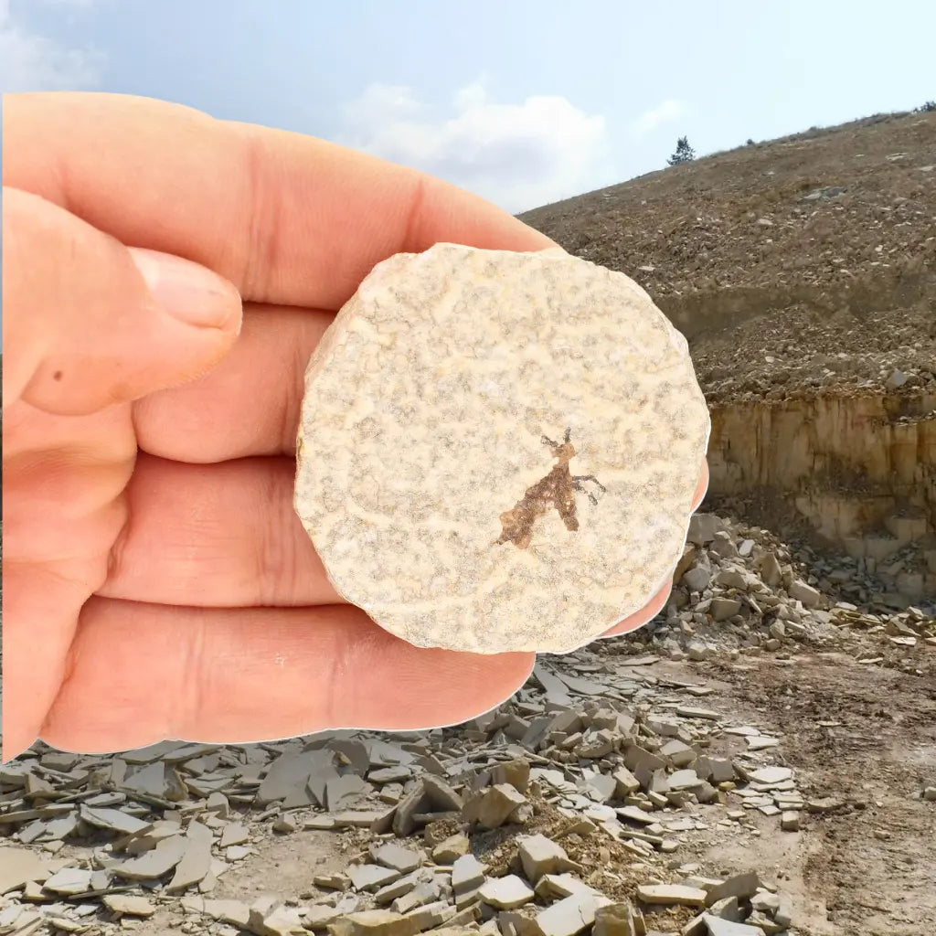 Get your Small Eocene Marsh Fly Fossil – Green River Formation online now or in store at Forever Gems in Franschhoek, South Africa