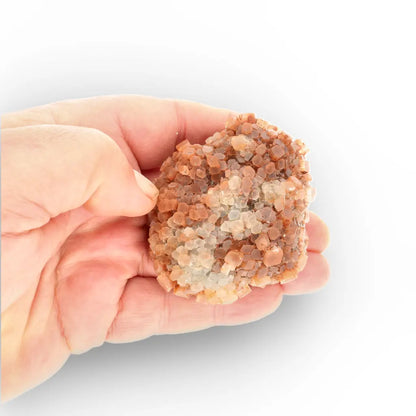 Get your Large Aragonite Star Cluster in Cinnamon-Peach Tones online now or in store at Forever Gems in Franschhoek, South Africa