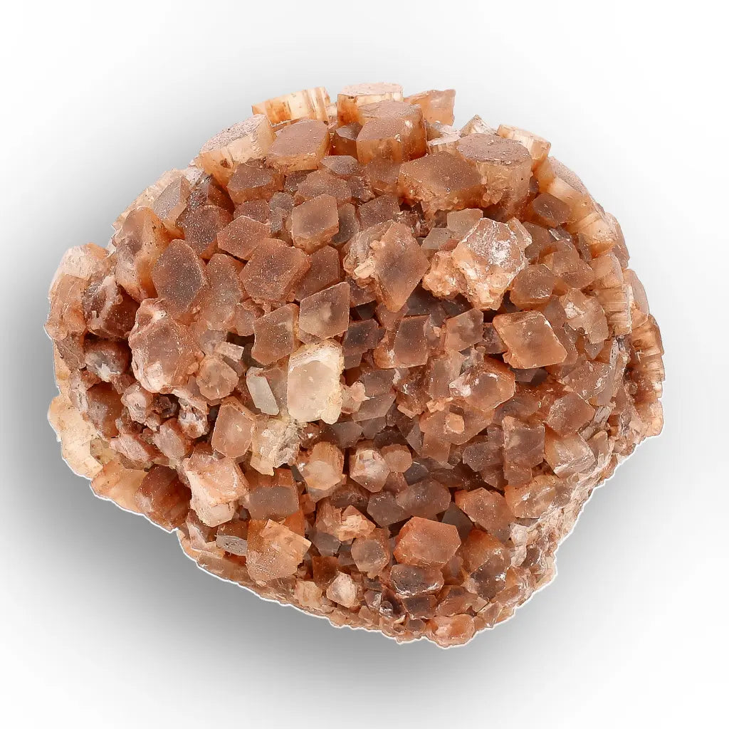 Get your Cinnamon Aragonite Star Cluster from Safro Mine, Morocco online now or in store at Forever Gems in Franschhoek, South Africa