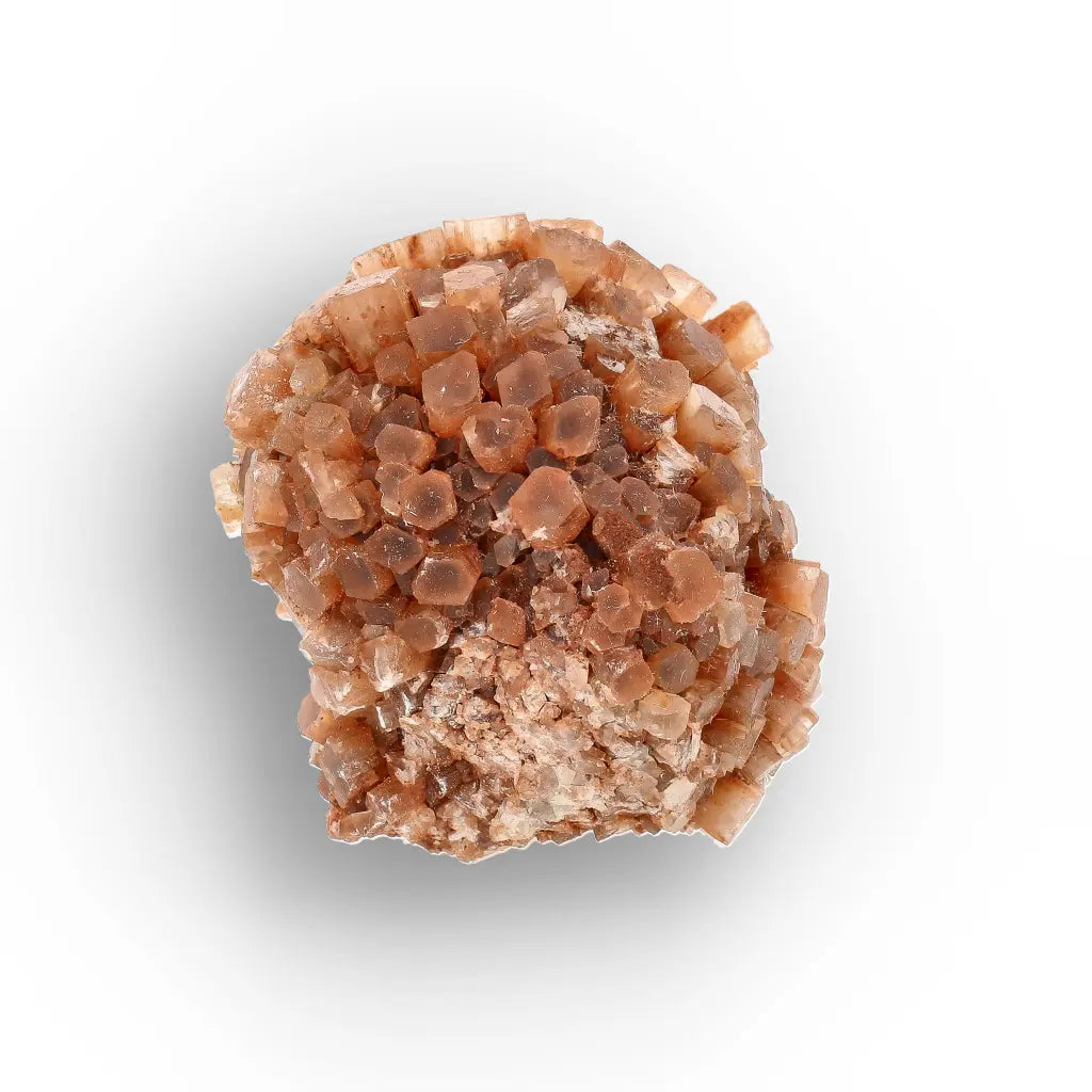 Get your Cinnamon Aragonite Star Cluster from Safro Mine, Morocco online now or in store at Forever Gems in Franschhoek, South Africa