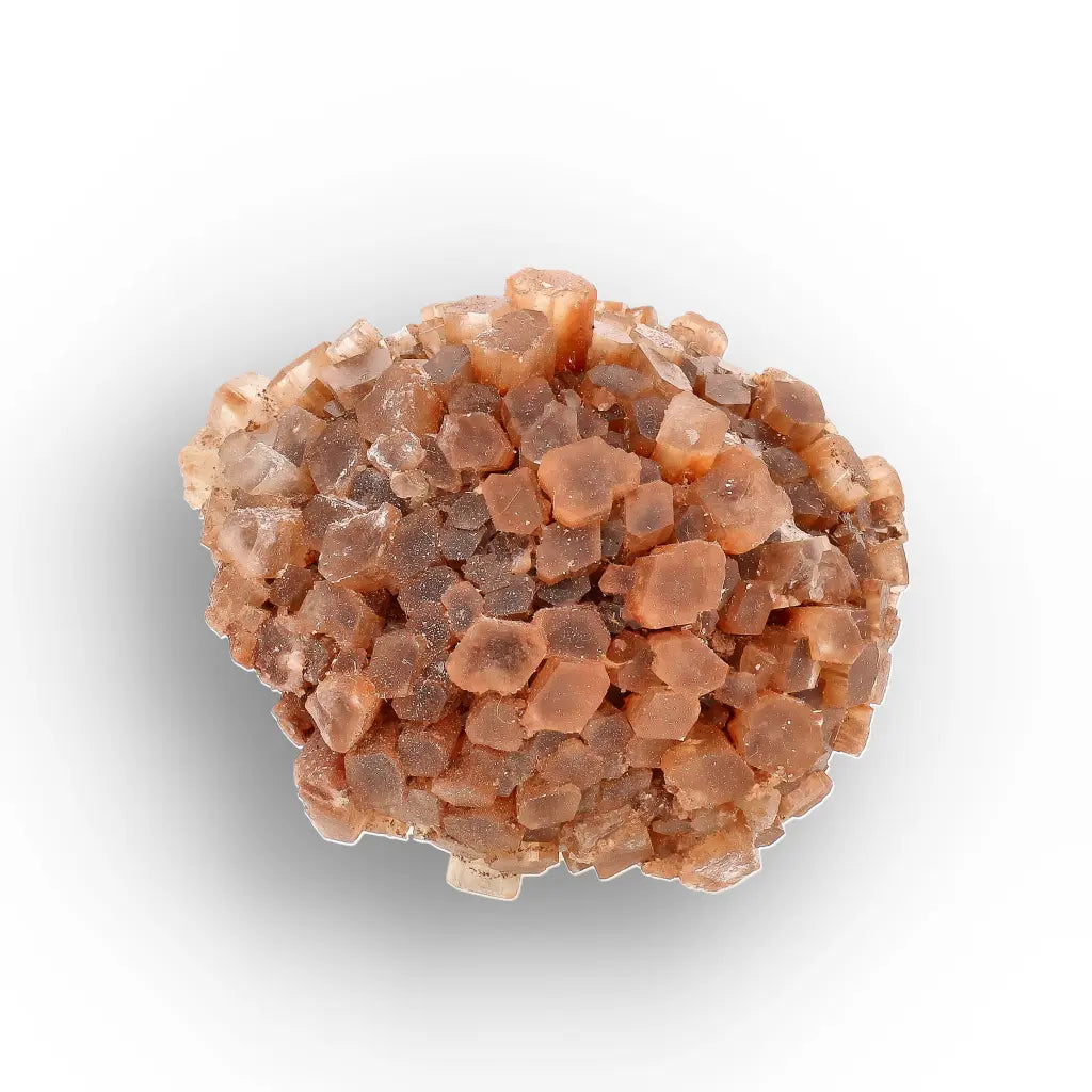 Get your Cinnamon Aragonite Star Cluster from Safro Mine, Morocco online now or in store at Forever Gems in Franschhoek, South Africa