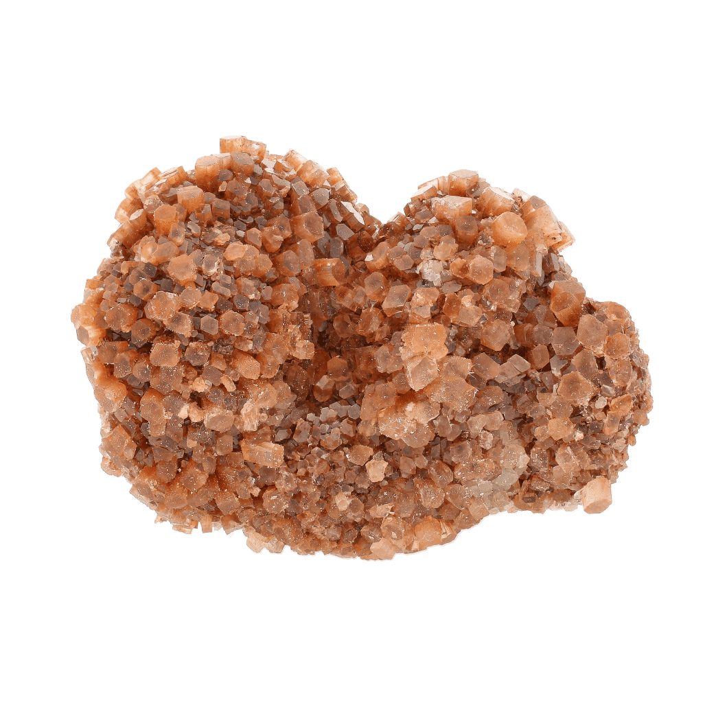 Get your Large Aragonite Star Cluster with Rich Cinnamon Crystal Growth online now or in store at Forever Gems in Franschhoek, South Africa